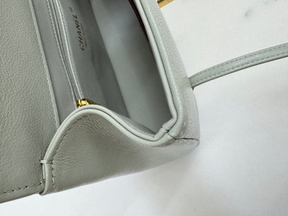 CHANEL Preppy Coco 灰綠色 Small