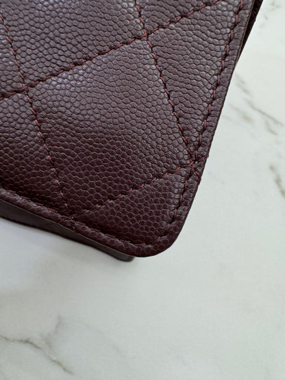 CHANEL 25Bag 荔枝牛皮 Small Chocolate