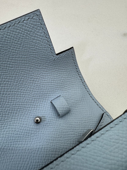 HERMES Kelly to-go 聖杯藍 08 Blue Pale Epsom PHW