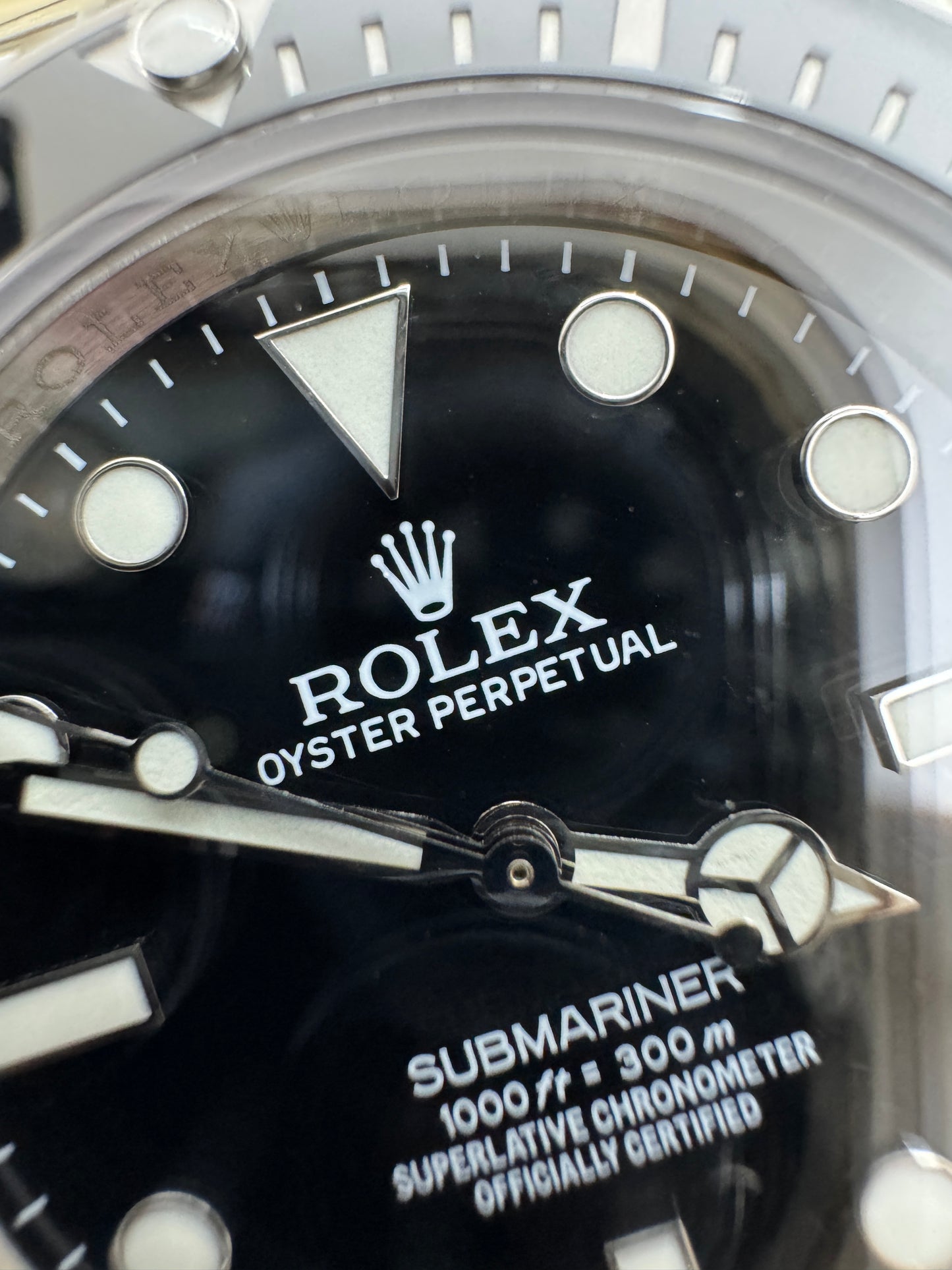 ROLEX Submariner 黑水鬼無曆版 114060