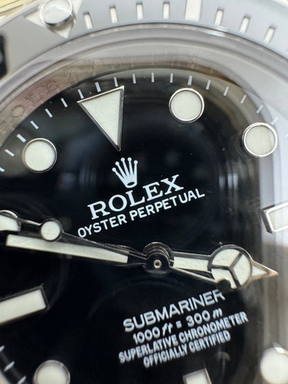 ROLEX Submariner 黑水鬼無曆版 114060