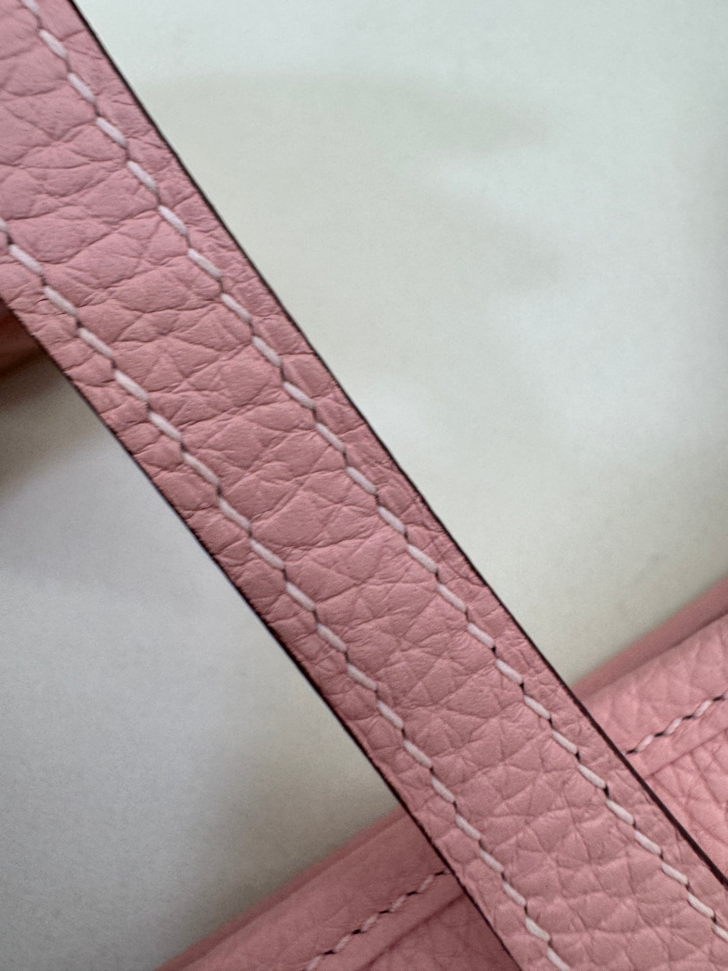 HERMES Evelyne 23 櫻花粉銀扣 3Q Rose Sakura PHW