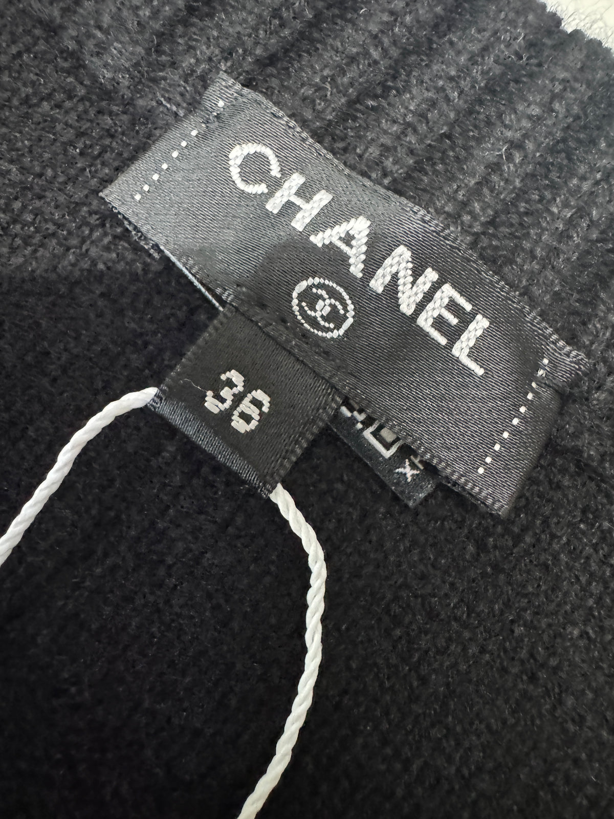 CHANEL 25P拉鏈袖外套 98% Cashmere