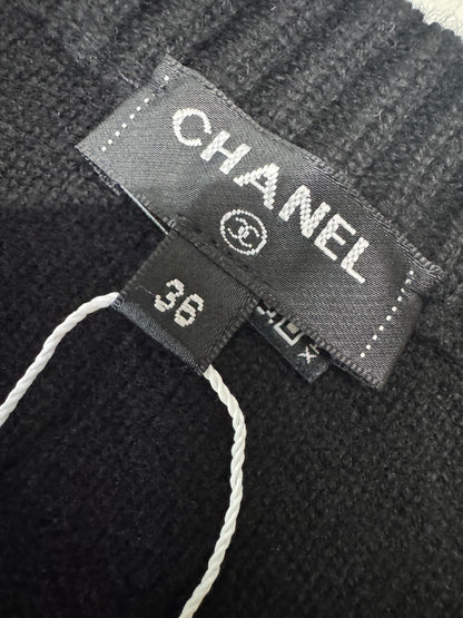 CHANEL 25P拉鏈袖外套 98% Cashmere