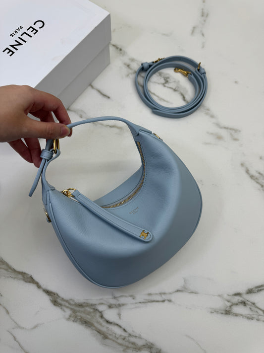 CELINE Teen Lulu 粉藍色