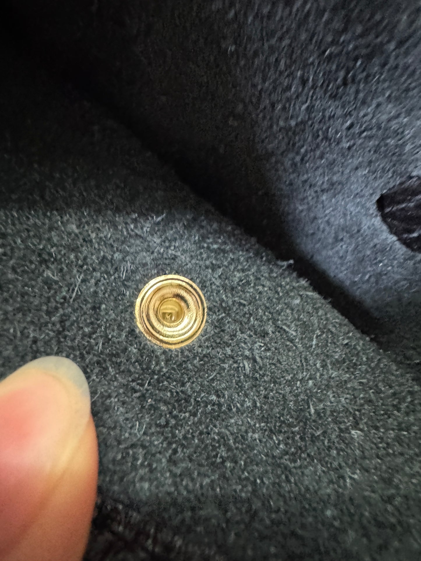 HERMES Mini Evelyn Noir GHW