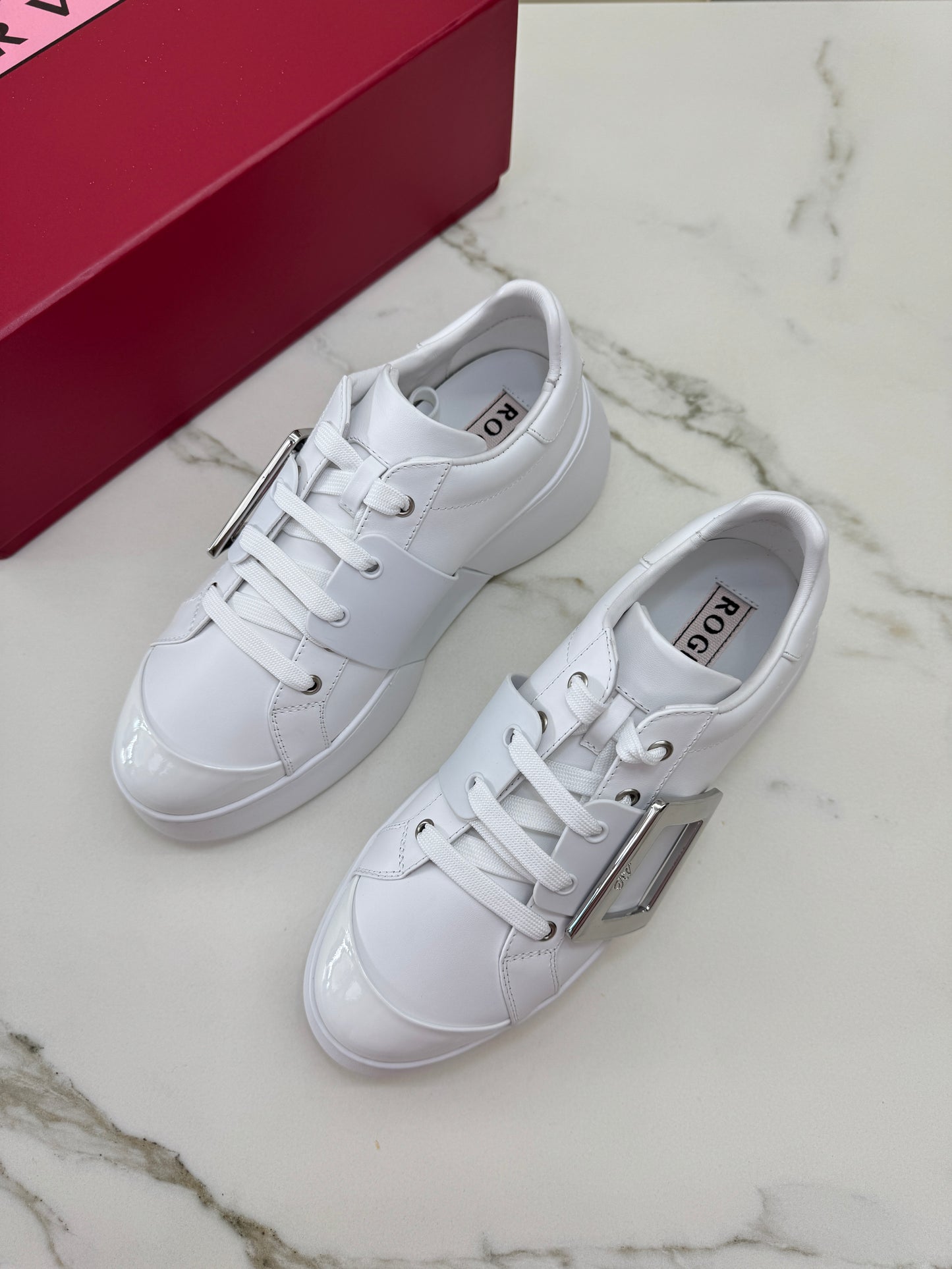RV 厚底小白鞋 Viv Skate Sneakers