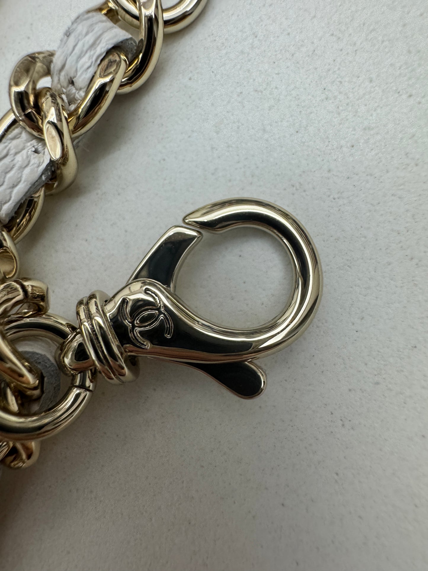 CHANEL 25C LP盒子包 白色 Vanity