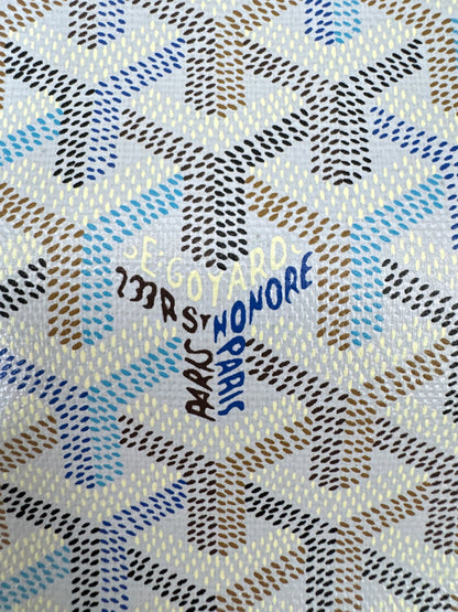GOYARD 冰川藍 Mini Alpin Backpack Polar Blue