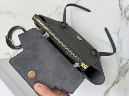 CELINE Belt Bag Nano 深灰色