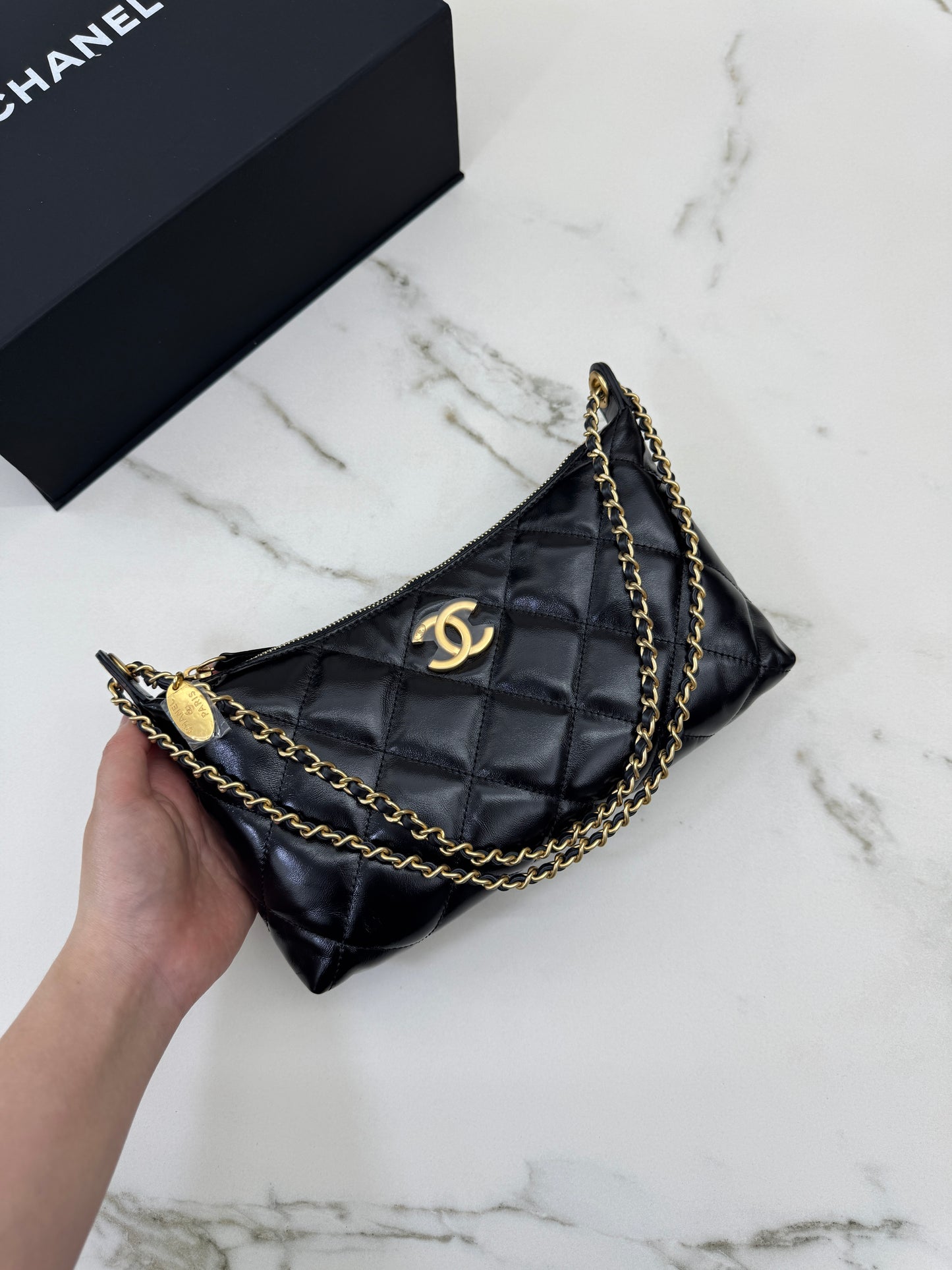 CHANEL 25S餃子腋下包 Hobo Bag