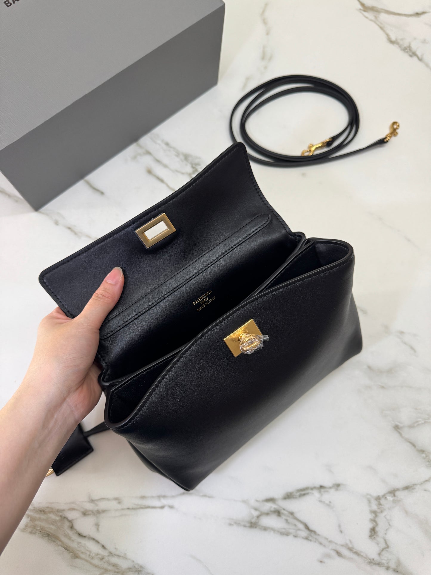 BALENCIAGA Mini Rodeo 黑金