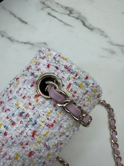 CHANEL 25P Mini CF20 毛呢 Tweed