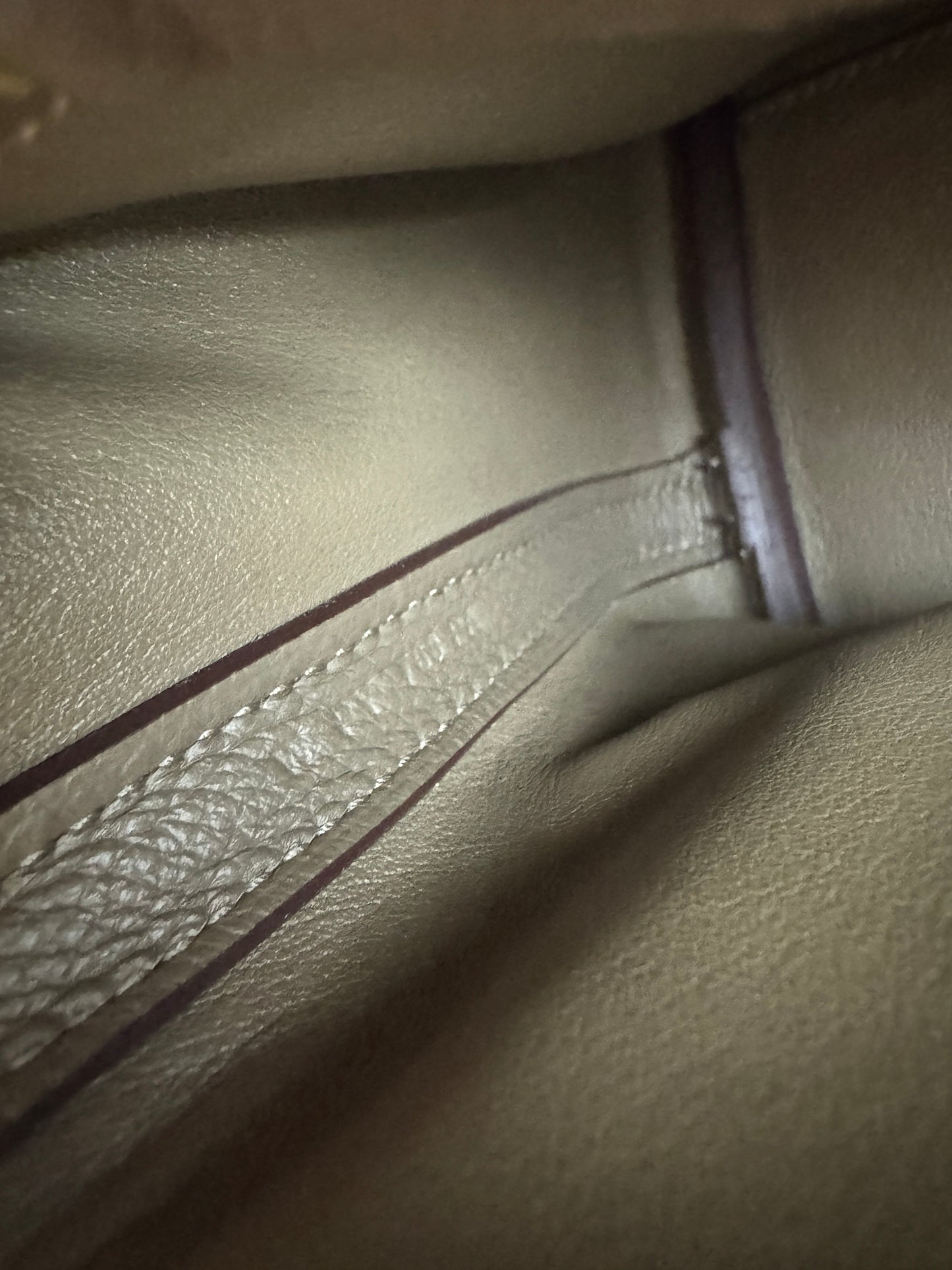 HERMES Mini 2424 大象灰金扣 Evercolor Etoupe GHW