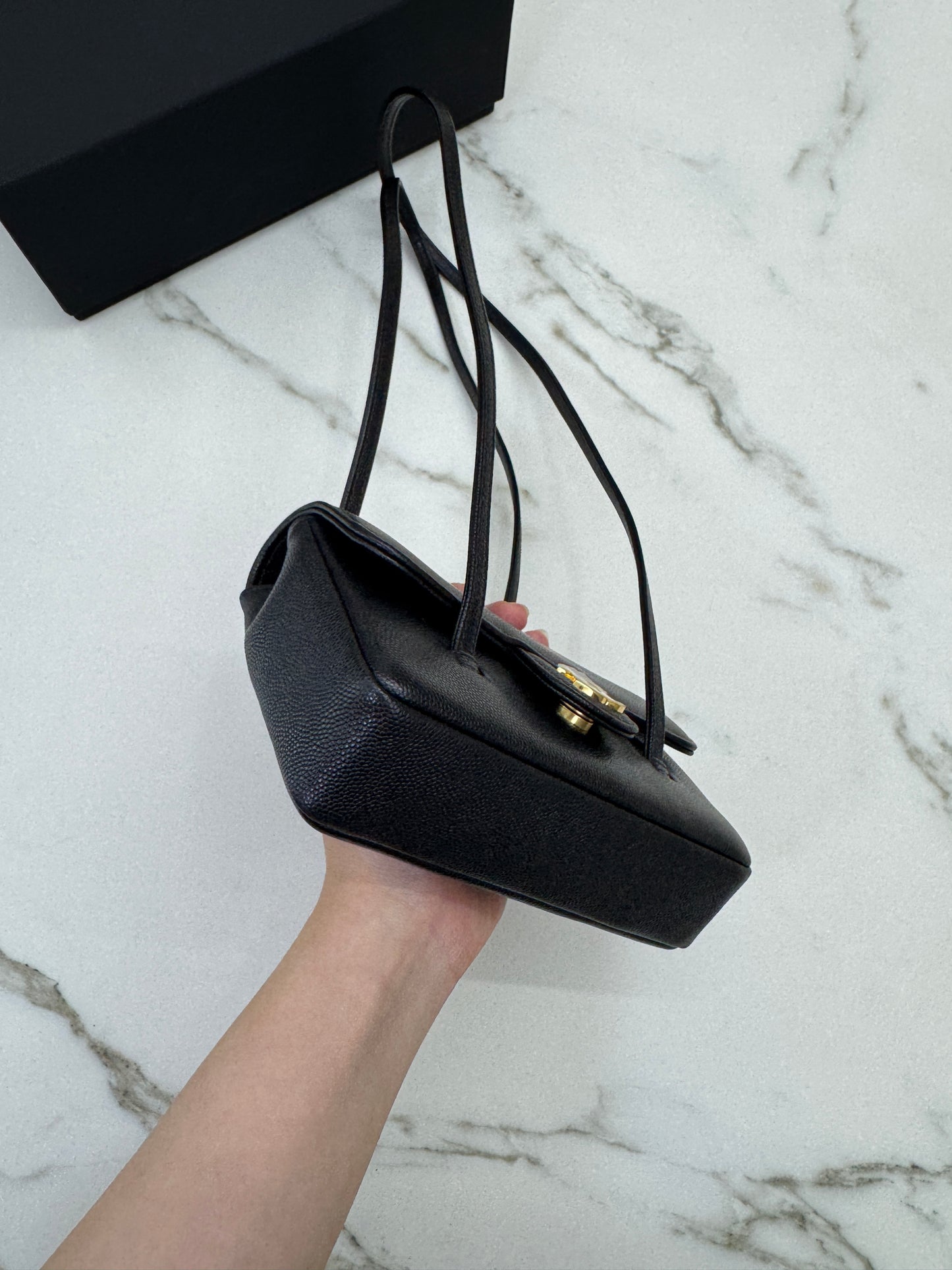 CHANEL Mini Preppy Coco Black