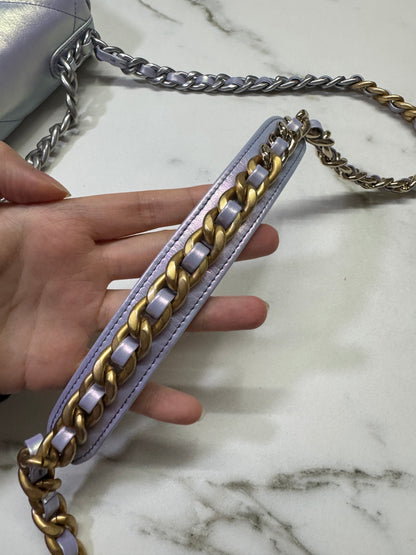 CHANEL 19 Bag Small 22P幻彩紫 小號