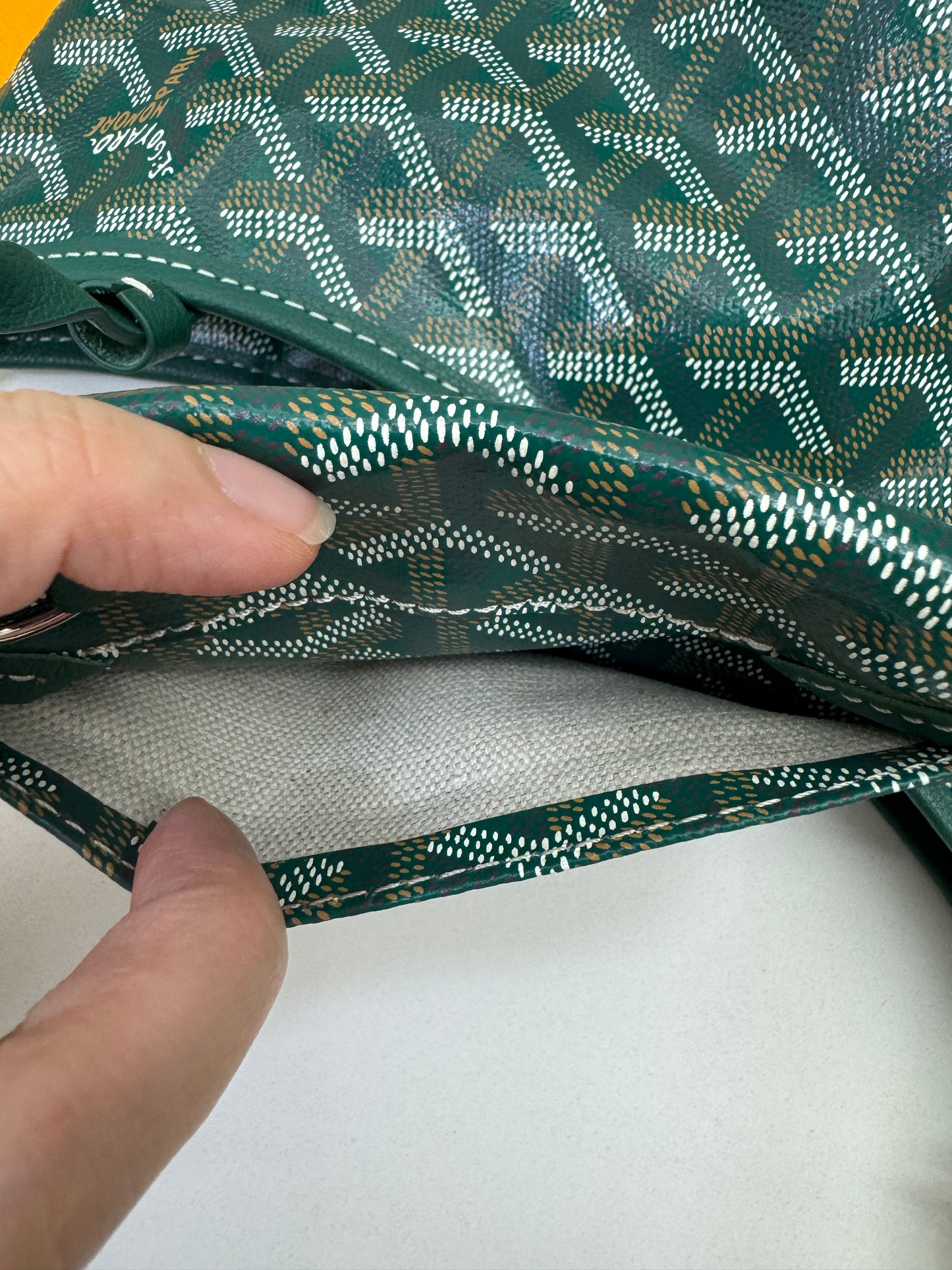 GOYARD Mini Boheme Hobo 綠色
