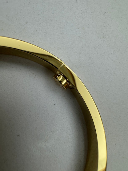 CARTIER Love Bracelet Brushed Gold Color
