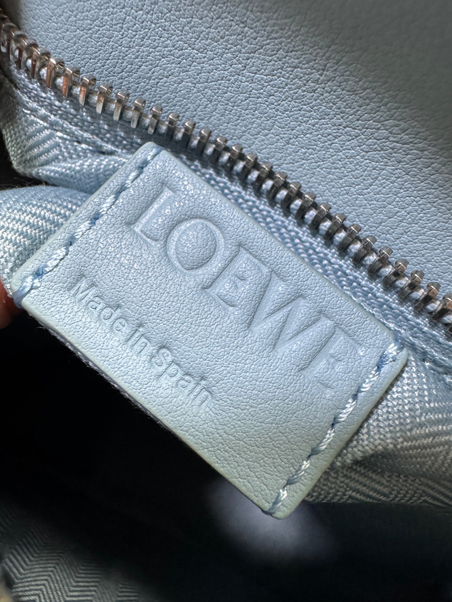 LOEWE Puzzle Small 天藍色