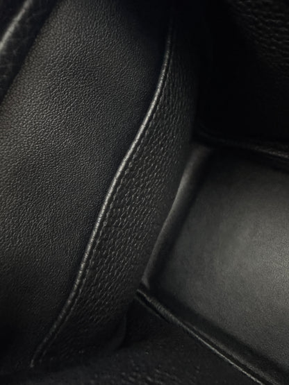 HERMES Lindy30 黑銀 TC Noir PHW