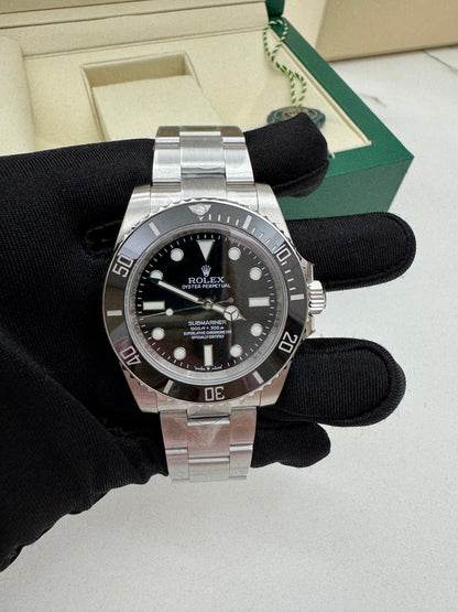 ROLEX Submariner 黑水鬼無曆版 114060