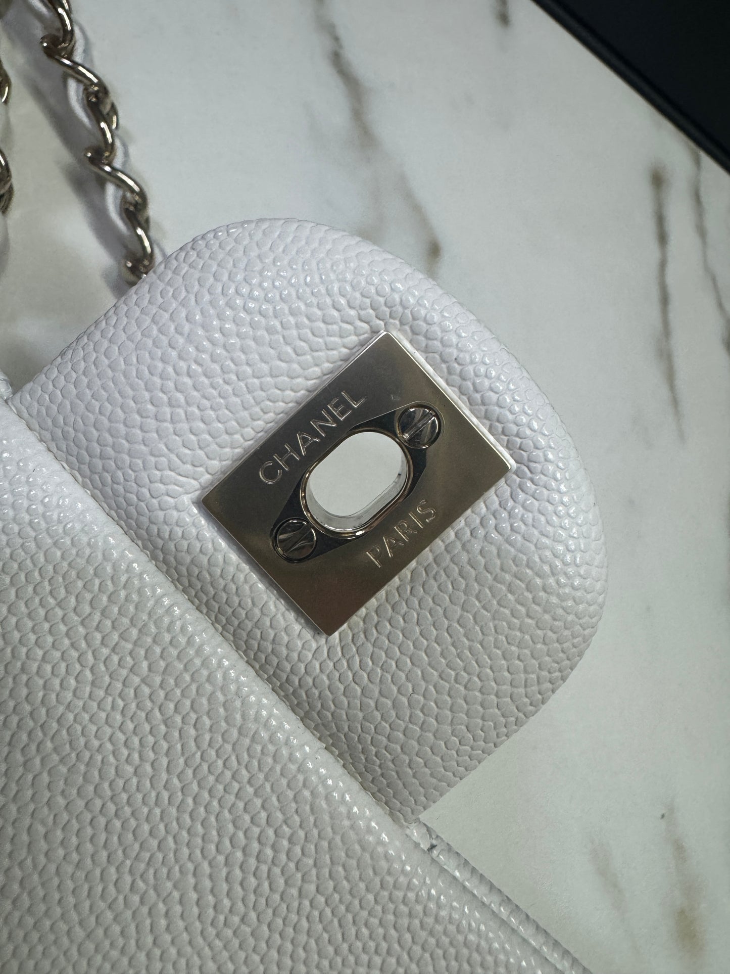 CHANEL CF25 白金牛