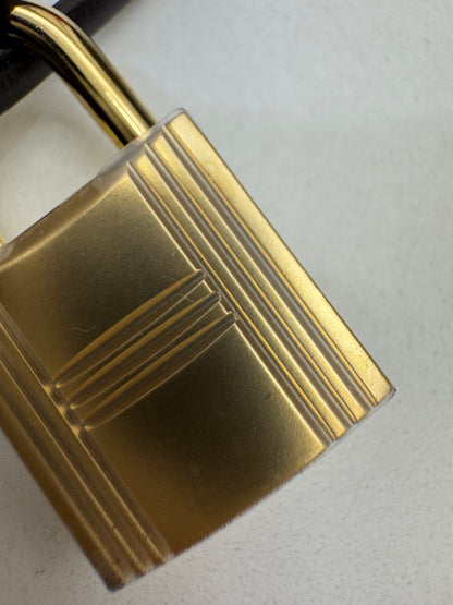 HERMES Kelly 25 烏木色Box皮金扣 外縫 Ebene Box Leather Seilier GHW