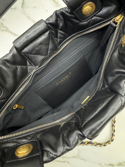 CHANEL 25K 蝴蝶包 綿羊皮 Medium