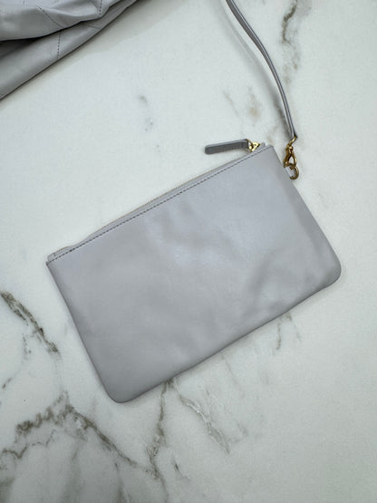 CHANEL 22Bag Small 25S淺灰色