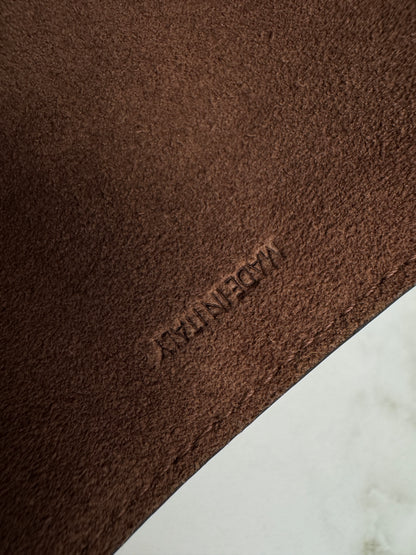 CELINE Soft Triomphe Half Moon 焦糖棕