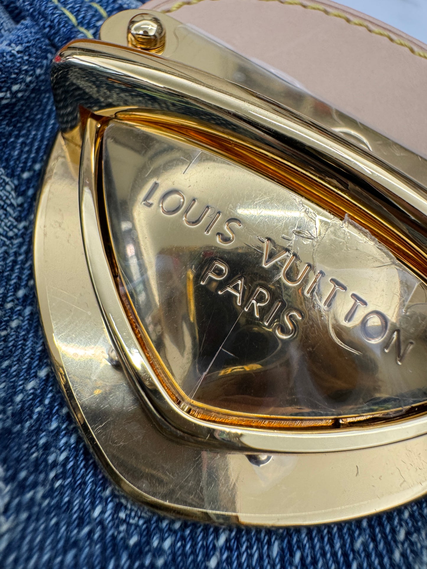 LV X TM Sunset Cherry Denim