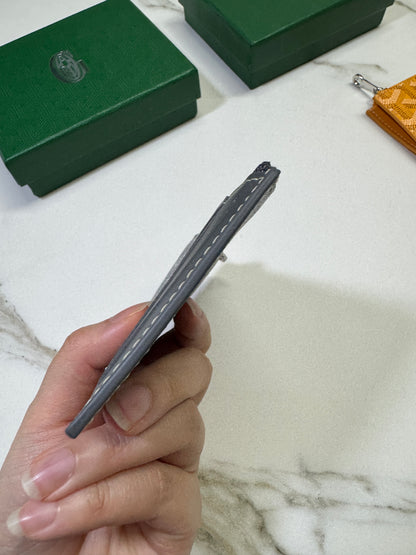 GOYARD Bourbon Zipped Cardholder 灰色