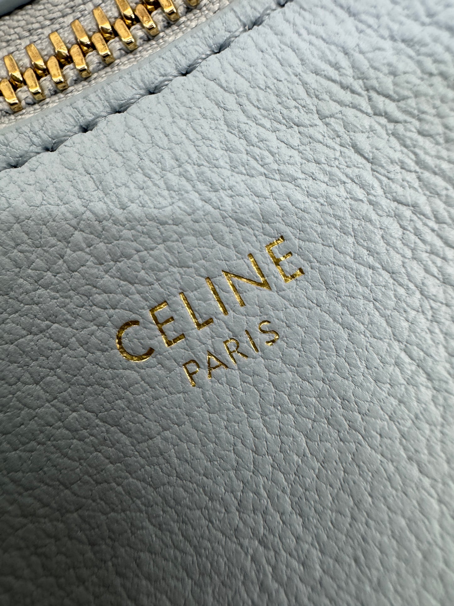 CELINE Teen Lulu 粉藍色