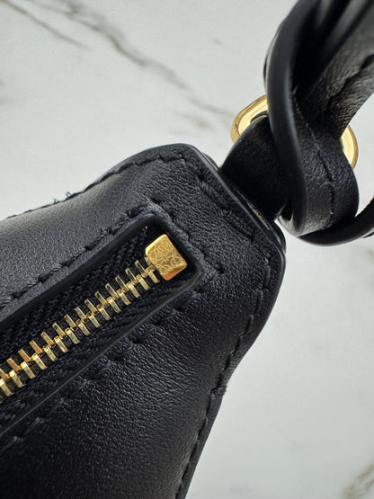 LOEWE Puzzle Fold Pouch Black