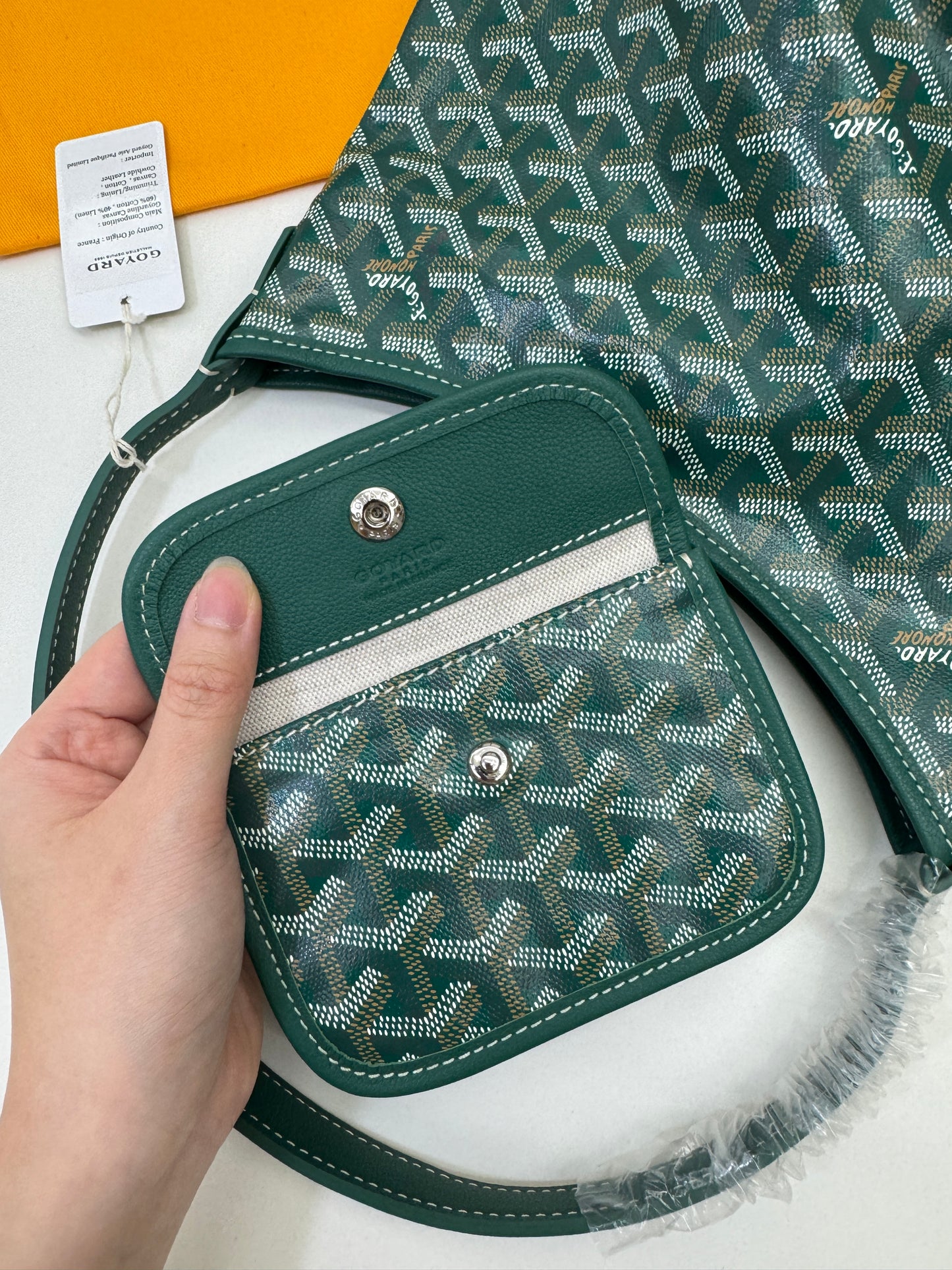 GOYARD Mini Boheme Hobo 綠色