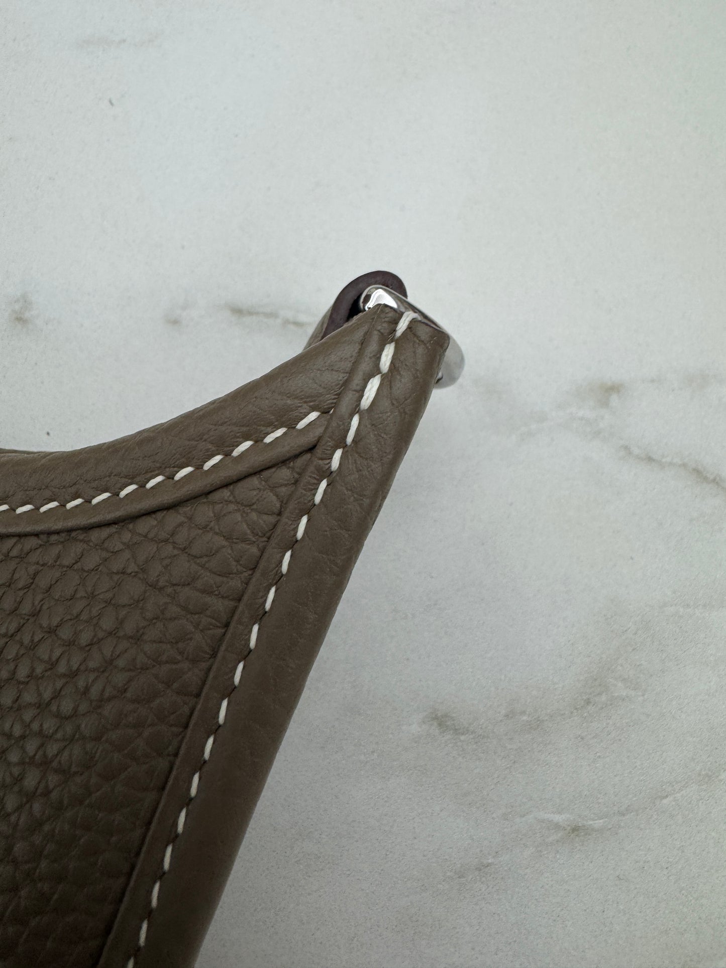 HERMES Evelyne 29 大象灰銀扣