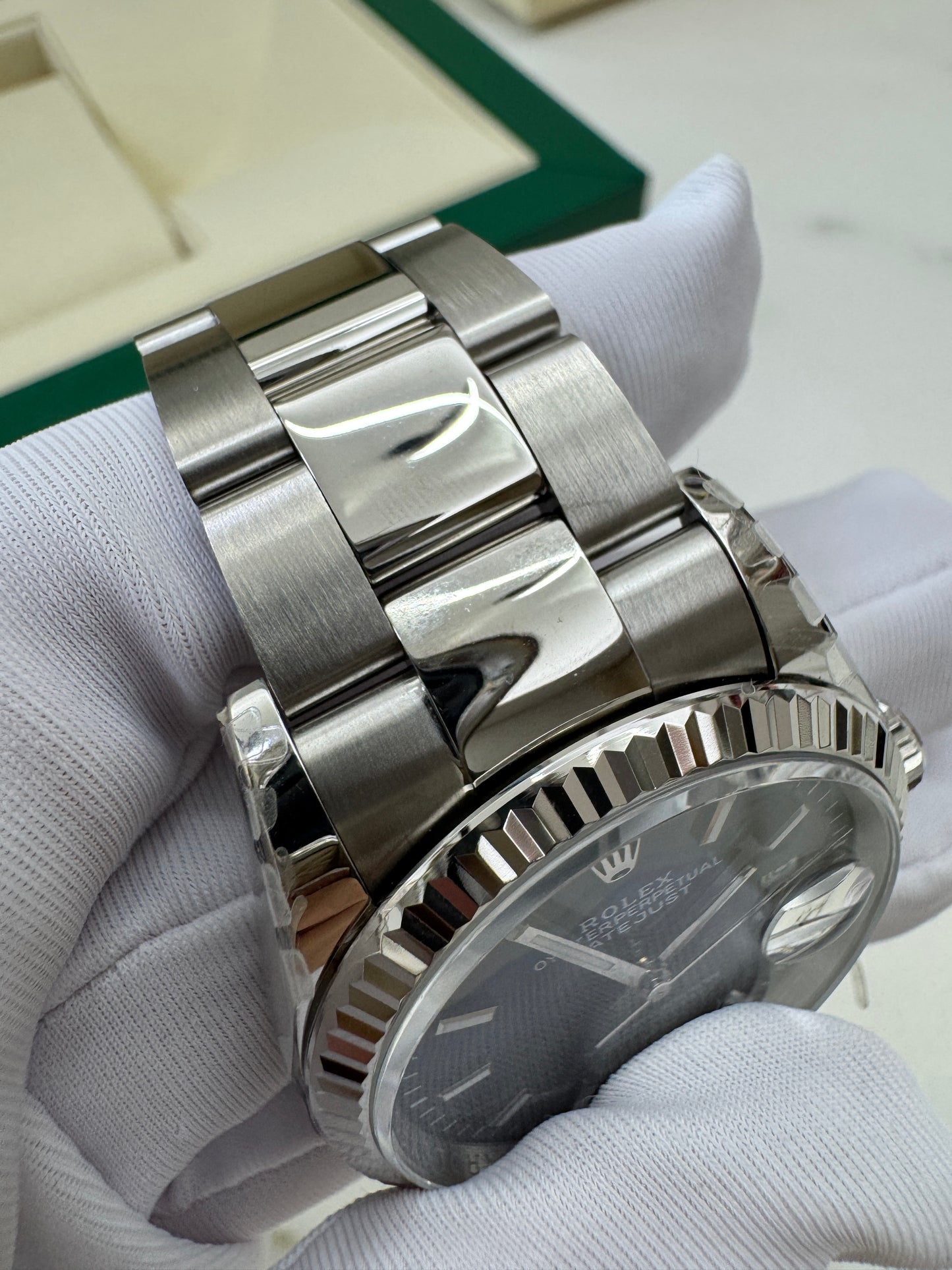 ROLEX Datejust 36mm 太陽圈藍盤 M126234