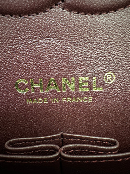 CHANEL CF25 Medium 黑金羊
