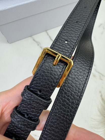 DIOR Signature 全皮小水桶