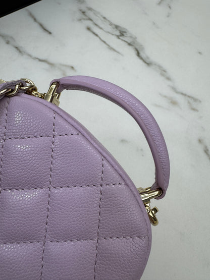 CHANEL Mini Backpack 小書包 24A粉紫色