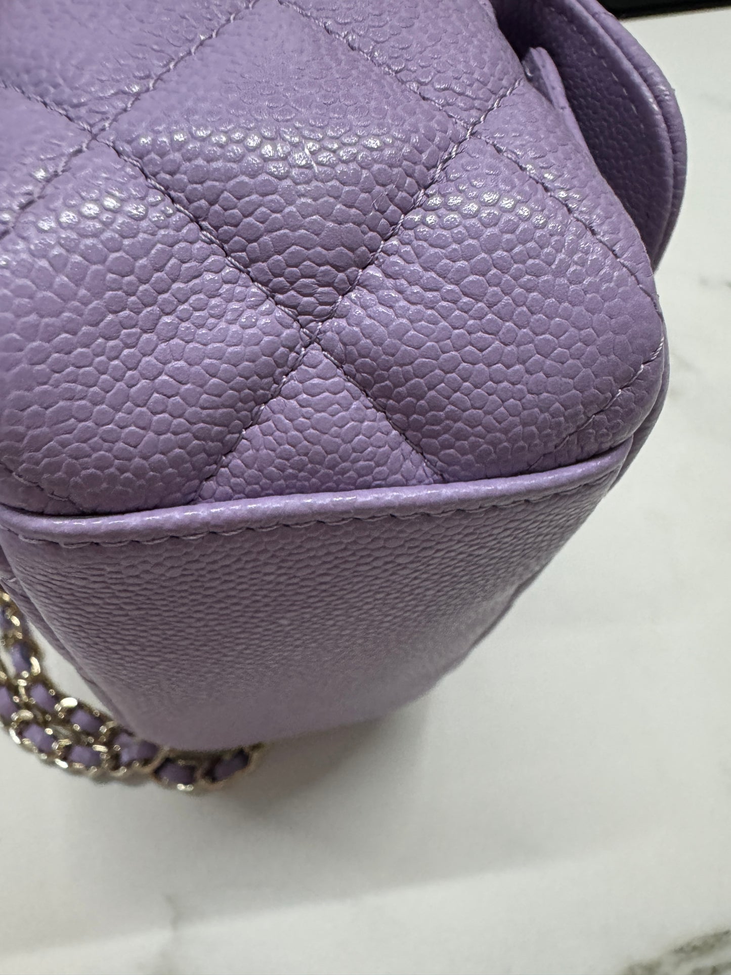 CHANEL 小書包 香芋紫 牛皮 Backpack