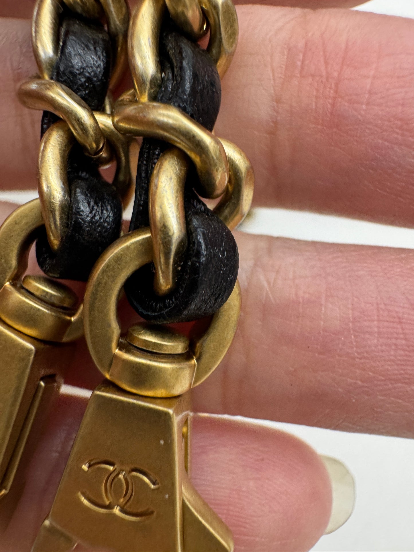 CHANEL 24K 手柄豆腐包 中號