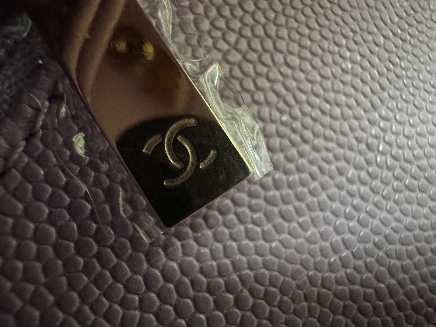 CHANEL Coco Handle 24P紫色 Small