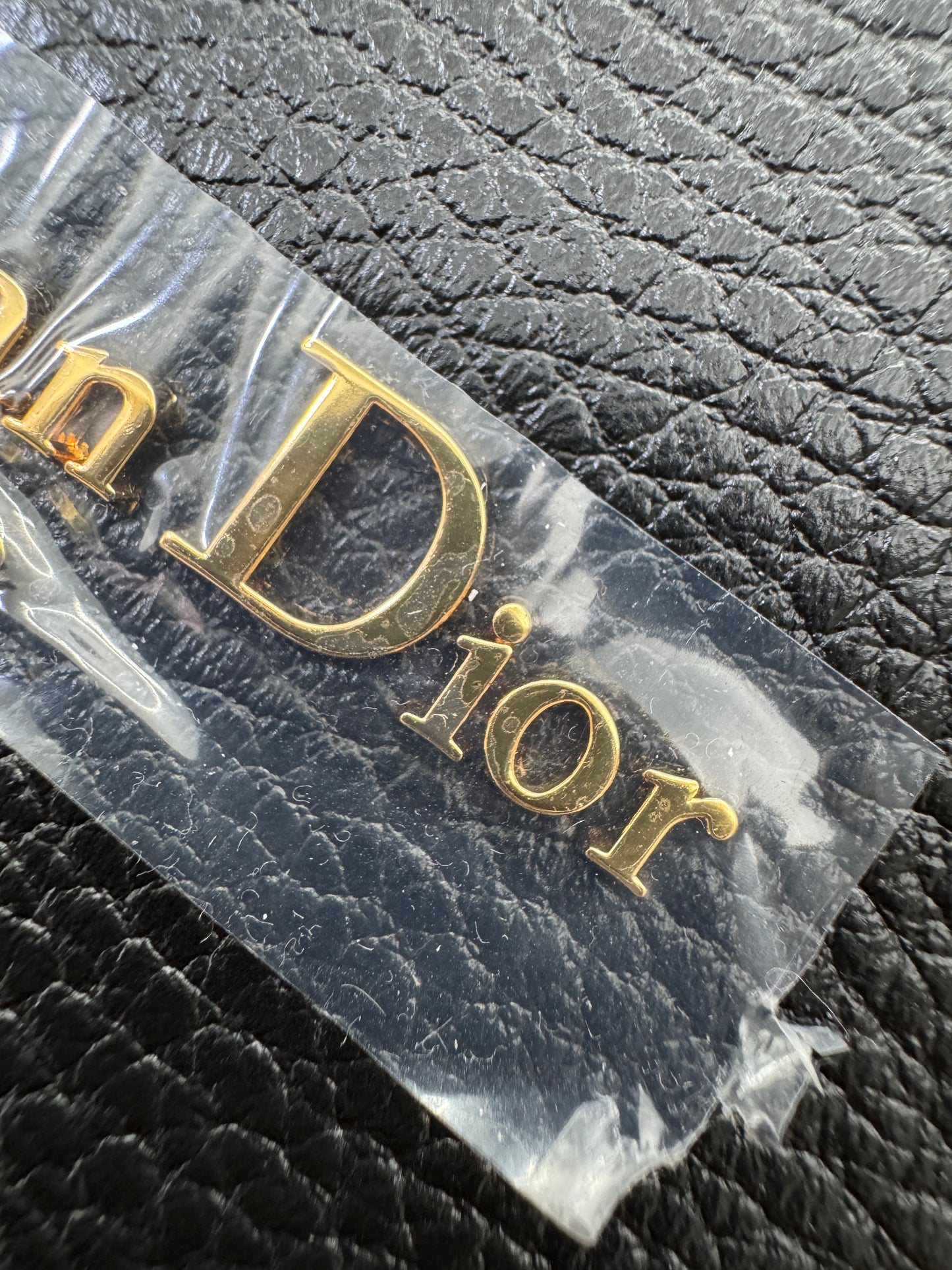 DIOR Signature 全皮小水桶