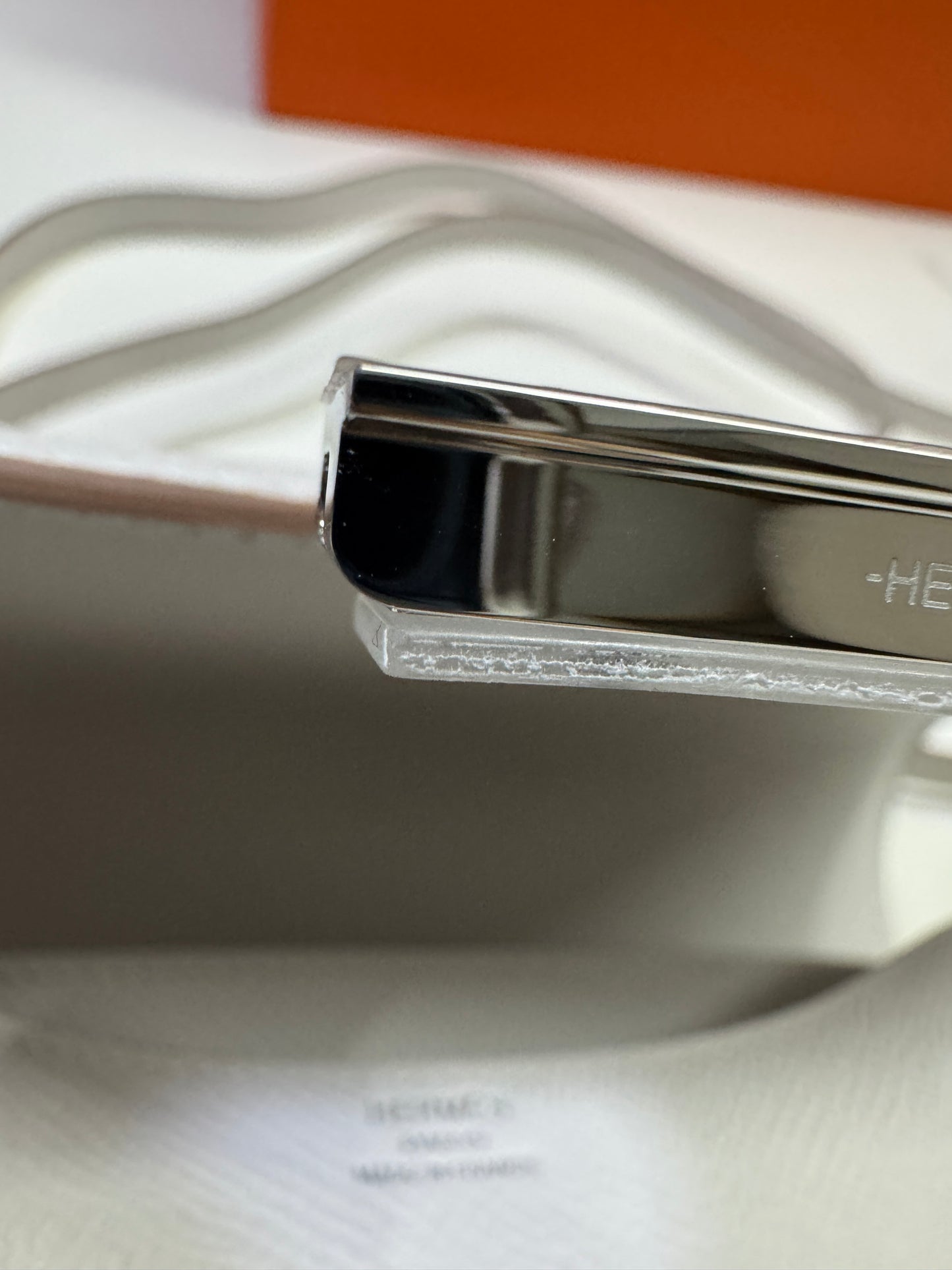 HERMES Mini Constance 奶灰色銀扣 Epsom M4 Gris Pale PHW