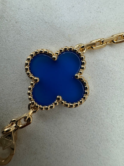 VCA Vintage Alhambra Bracelet 五花藍玉髓