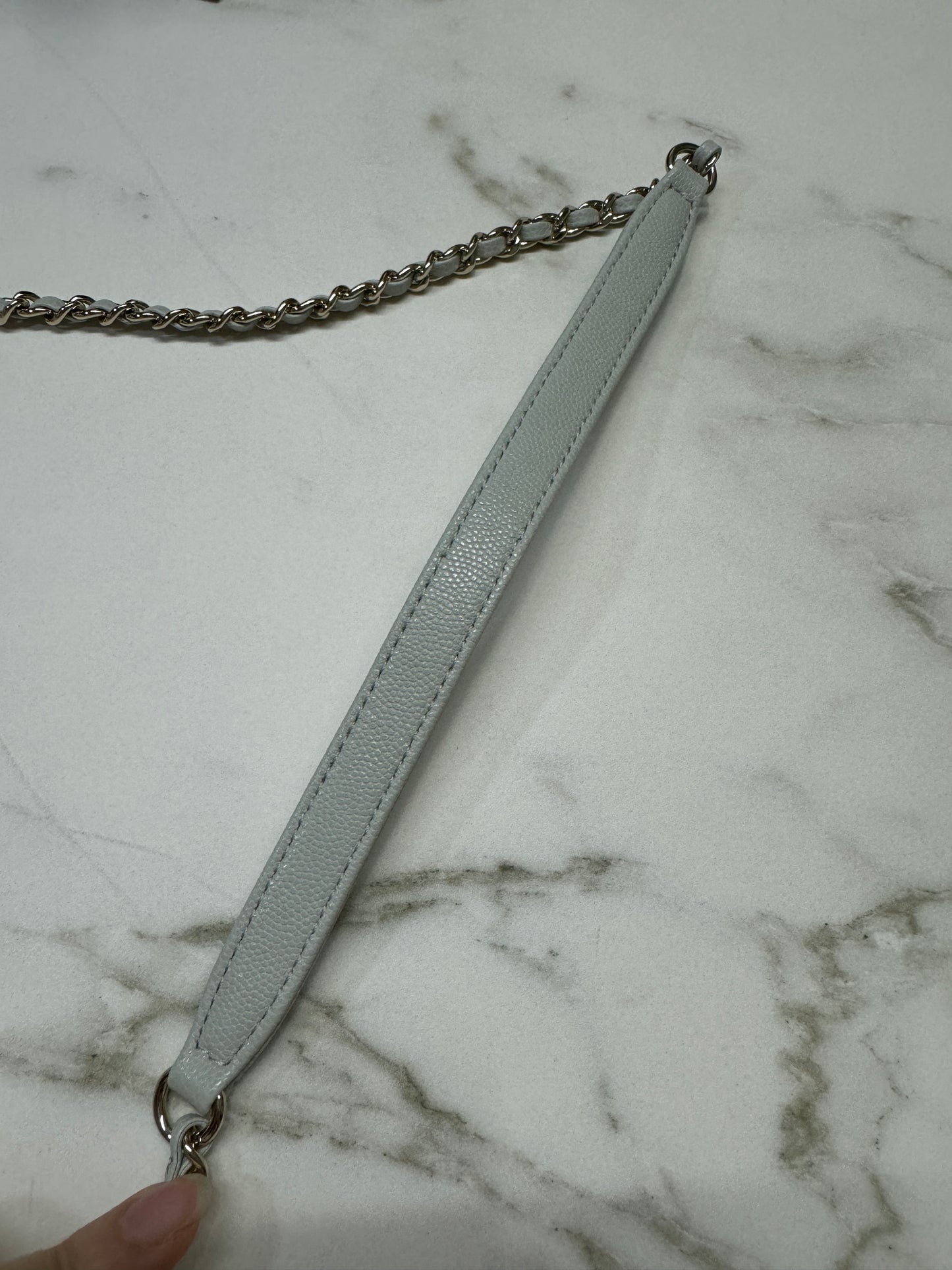 CHANEL Cocohandle 冰川藍 24P Small