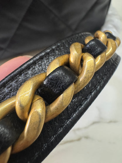 CHANEL 19Bag 黑銀 Small