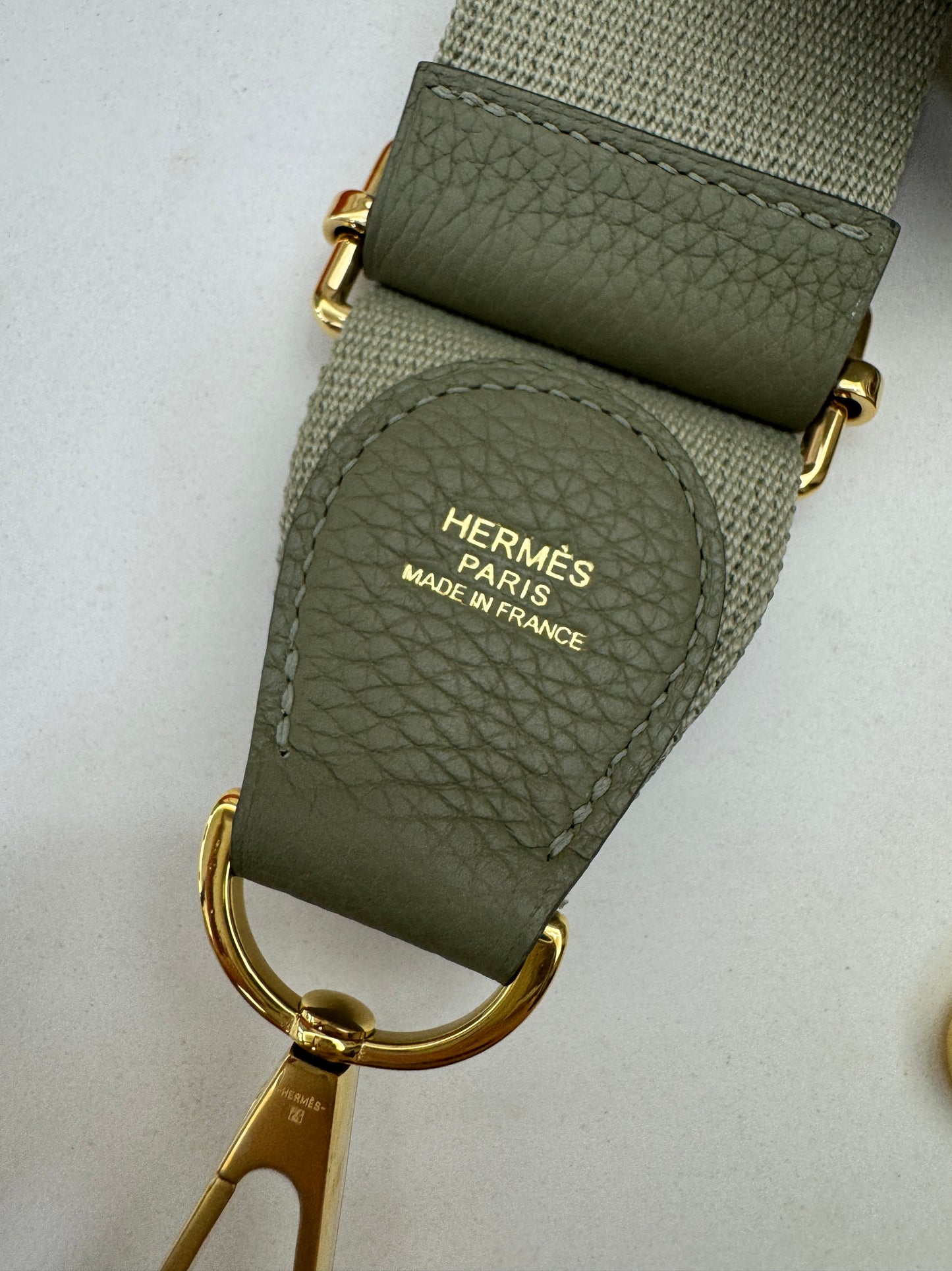 HERMES Evelyne 33 鼠尾草綠金扣 Q1 Sauge GHW