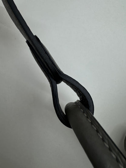 HERMES Mini Lindy 積雨雲灰銀扣 0L Gris Meyer PHW